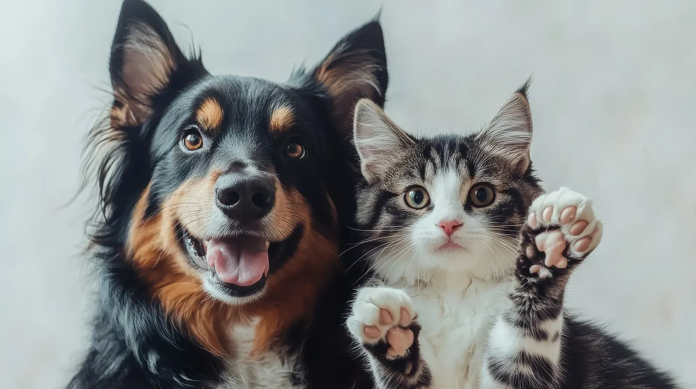 Perro y gato, el vínculo que Bioanimal ayuda a honrar con un árbol nativo